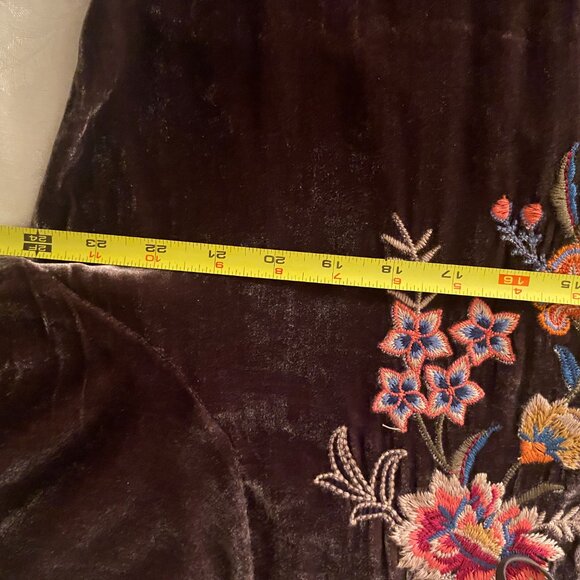 Johnny Was Taline velvet dress - Picture 4 of 7